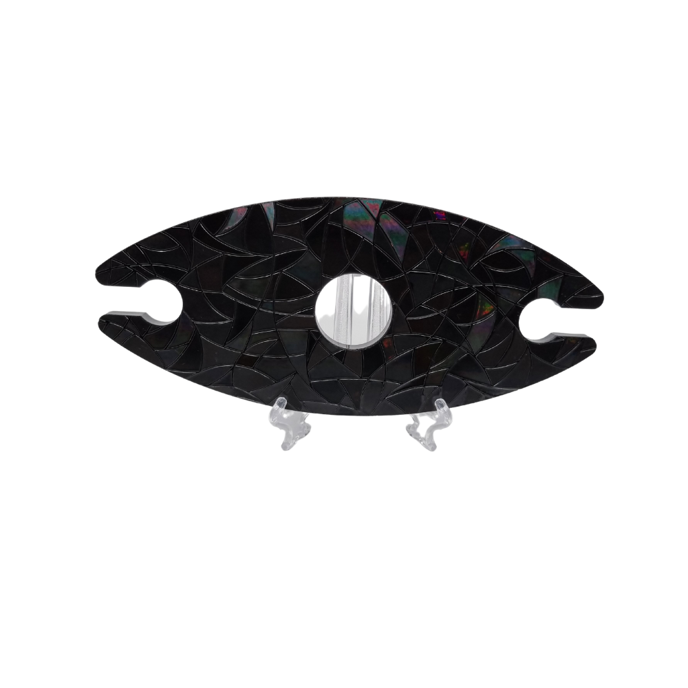 Holographic Brocken Glass Wine Caddy